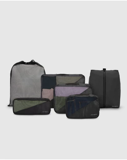 Samsonite - Travel Essentials Compression Packing Cubes (Set Of 6)