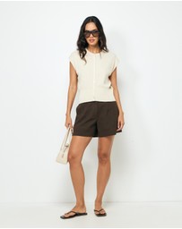AERE - April Organic Cotton Knit Vest