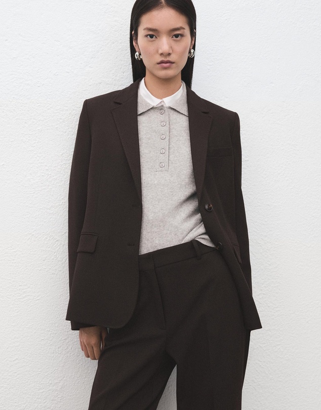 M.N.G - Pinstripe Suit Trousers