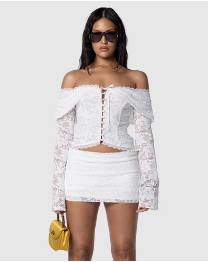 JGR & STN - Rosa Lace Blouse