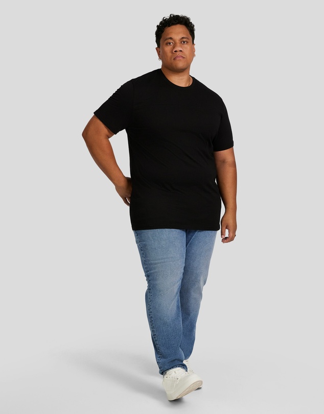 Johnny Bigg - Essential Longline Panel Tee