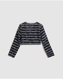 Bardot Junior - Lana Boucle Jacket - Kids-Teens