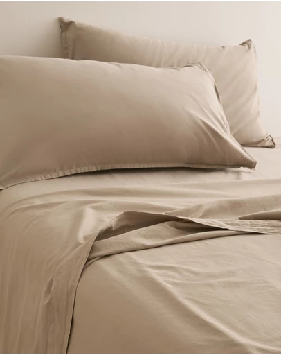 Country Road - Brae Australian Cotton King Flat Sheet