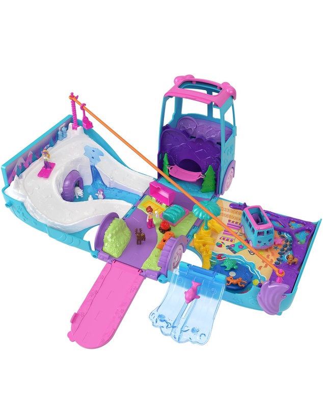 Polly Pocket - Pet Mobile Adventure Playset