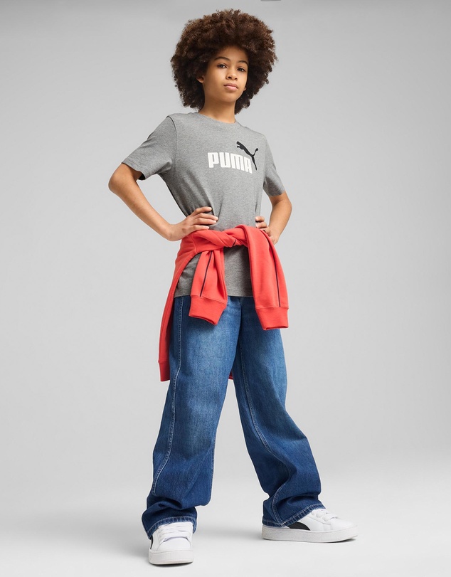 Puma - Essentials 2 Color No. 1 Logo Tee - Teens