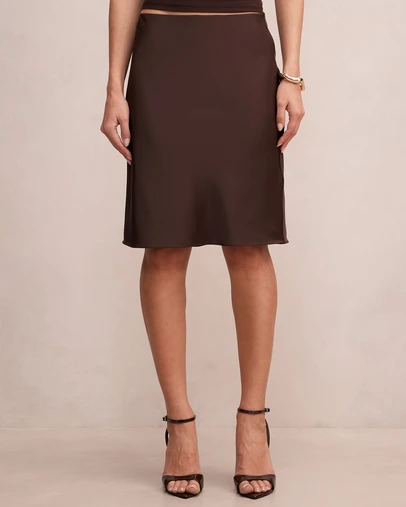 Forever New - Selena Satin Skirt