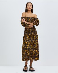 Third Form - Blur Out Off Shoulder Top
