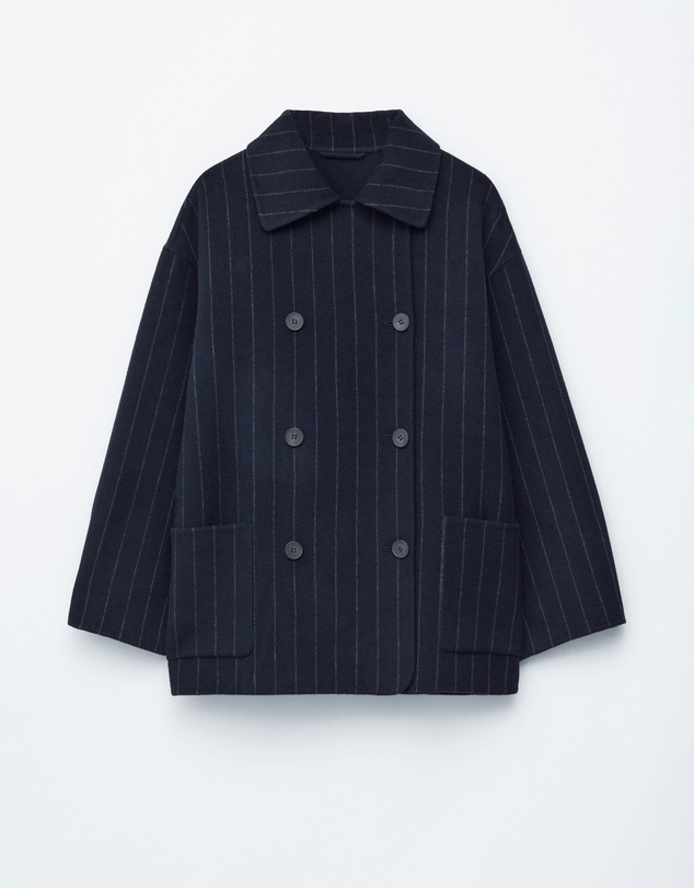 & Other Stories - Cocoon-Shaped Wool Jacket