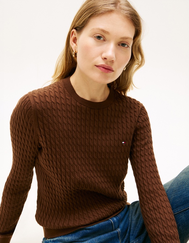 Tommy Hilfiger - Fine Gauge Cable Knit Jumper