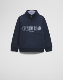 Country Road - Australian Cotton Heritage Half Zip Sweat
