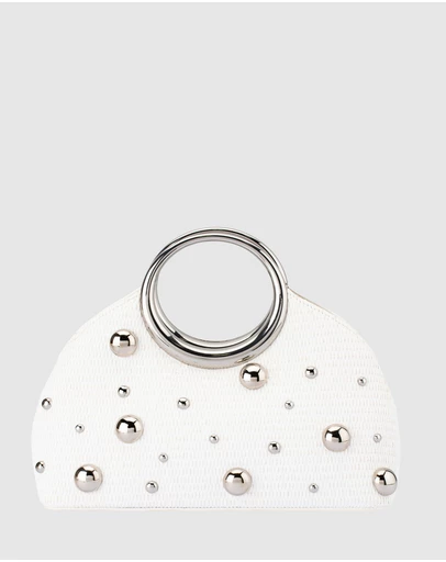 Olga Berg - Charlotte Woven Top Handle