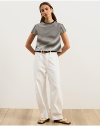 Atmos&Here - Stripe Baby Tee