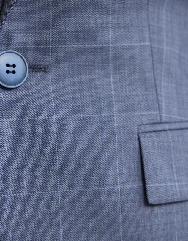 Oxford - Ebony Wool Blend Suit Jacket