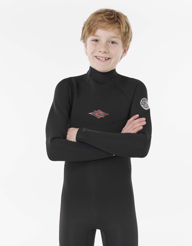 Rip Curl - Kids Dawn Patrol 3/2 Back Zip Steamer