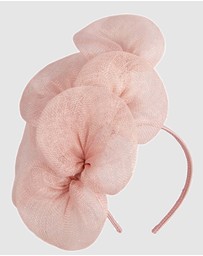 Max Alexander - Large Lilly Pink Flower Fascinator