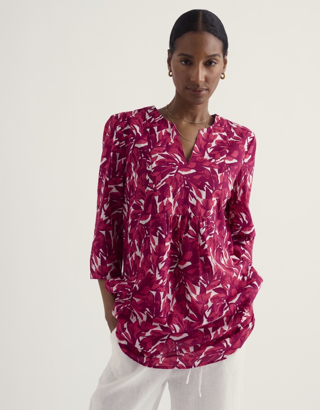 Seasalt - Op Art Organic Cotton Tunic Top