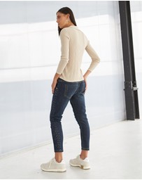 DRICOPER DENIM - Active Swarovski Embellished Jeans