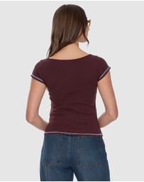Thrills - Game Day Boat Neck Tee