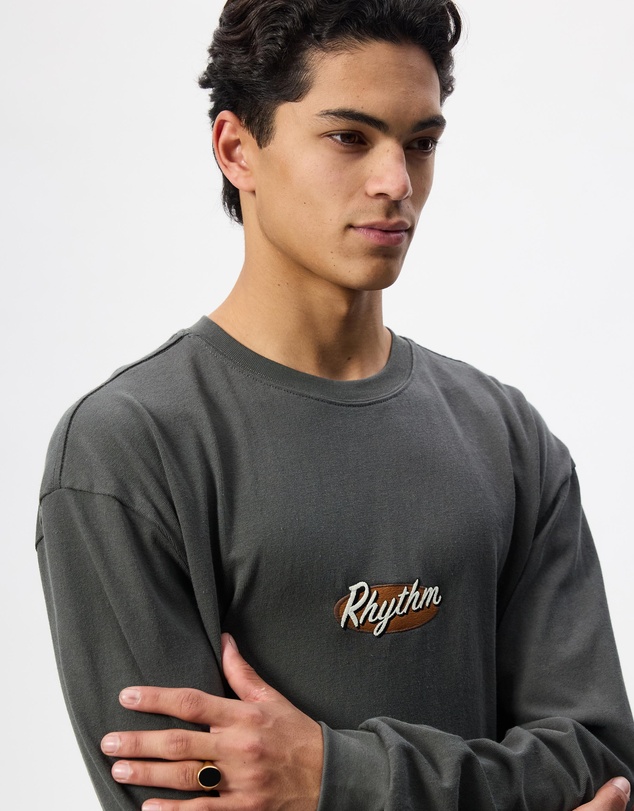 Rhythm - Hallmark Heavy Vintage Embroidered LS T-Shirt