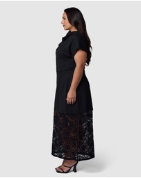 Sunday In The City - Rebel Lace Maxi Dress