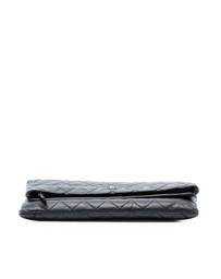 Pre-Loved by Azura Reborn - Pre-Loved Quilted Lambskin CC Beauty Foldover Clutch