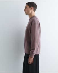 COS - Relaxed Washed-Cotton Sweatshirt