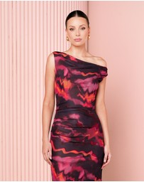 Azzurielle - Vlasta Off Shoulder Maxi Dress