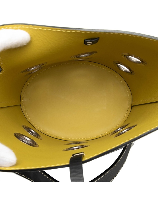 Pre-Loved by Azura Reborn - Pre-Loved Mini Leather Grommet Bucket Bag