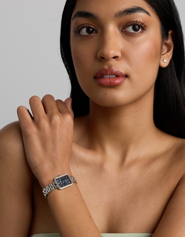 Michael Hill - Women's 0.20 Carat TW Diamond Bezel Watch in Stainless Steel
