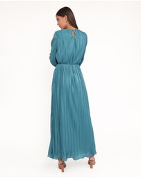 Petal & Pup - Armena Long Sleeve Maxi Dress - Teal