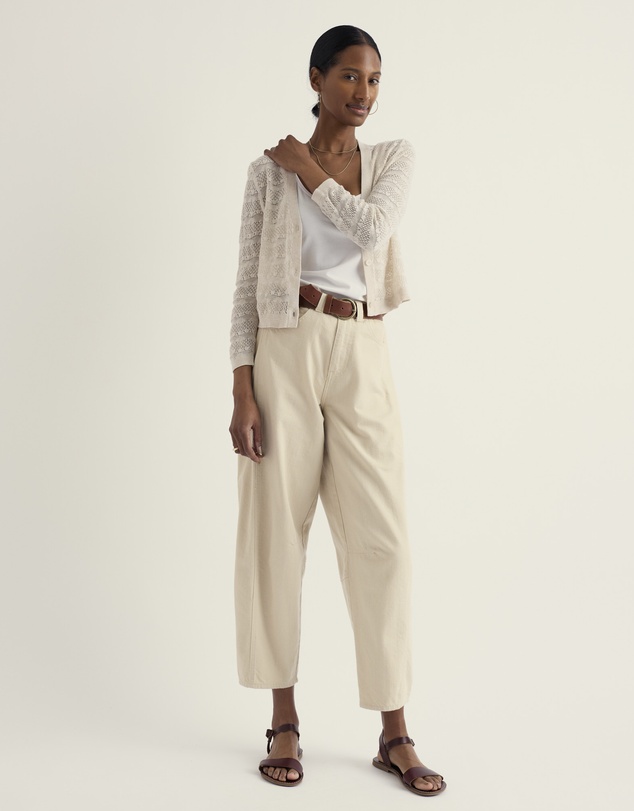 Seasalt - Seasalt Cornwall Neutrals Sweet Day Cotton Cardigan