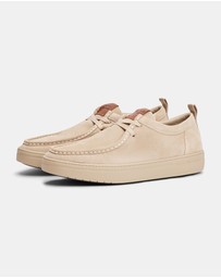 Tommy Hilfiger - Modern Light Suede Moc Toe Shoes - Men's