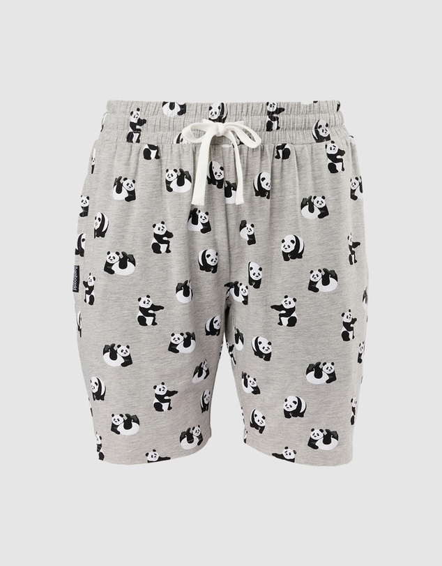 Bamboozld - Mens Panda Bamboo Jersey Lounge Short