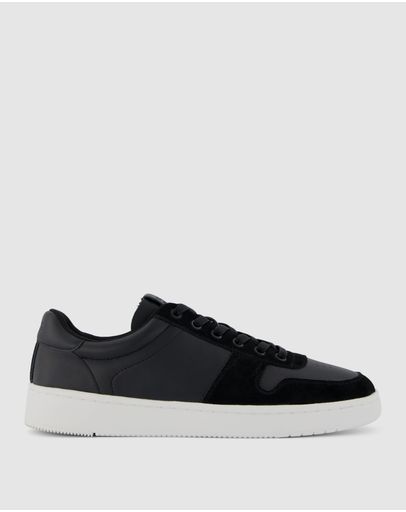 Black Leather/Suede