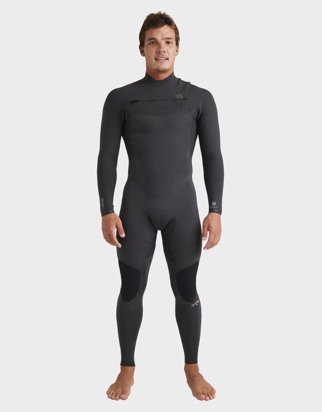 Billabong - Mens 3/2mm Revolution Natural Chest Zip Wetsuit