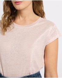 Marcs - As Love Glows Foil Linen Tee