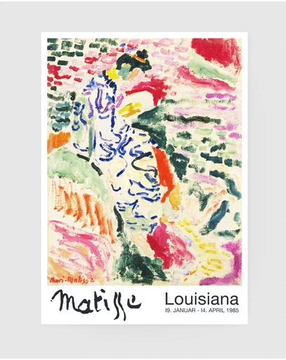 Inka Arthouse - Louisiana by Henri Matisse Art Print