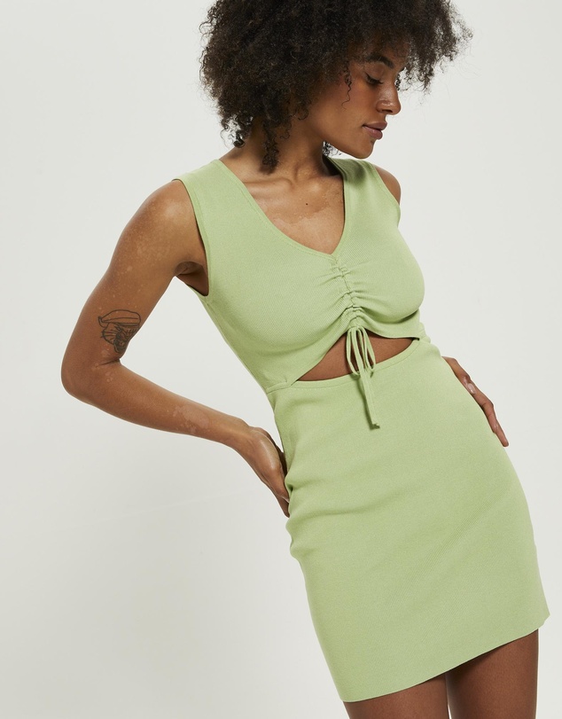 Alice In The Eve - Effie Ruched Knit Dress
