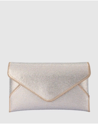 Olga Berg - Eloise Crystal Clutch