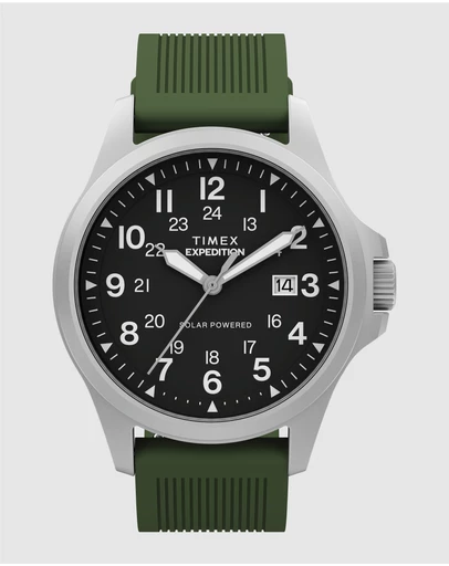TIMEX - Expedition® Field Post Solar 41mm Silicone Strap Watch