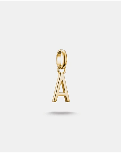 THOMAS SABO - THOMAS SABO Connect Charm letter A Gold