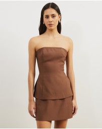 Atmos&Here - Florence Tailored Strapless Longline Top