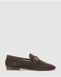 Edward Meller - FAUSTINE Loafer with Asymmetrical Trim