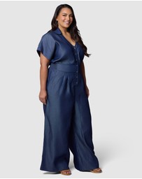 Indigo Tonic - Eve Chambray Jumpsuit