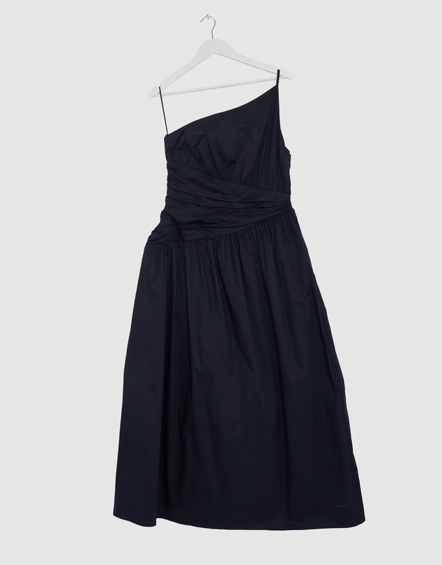 Revibe - Repaired AERE Priya Asymmetric Maxi Dress - AU 12