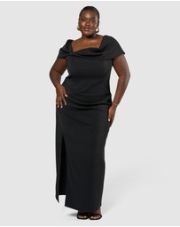 Pink Dusk by Curve Project - Damn Fine Maxi Dress