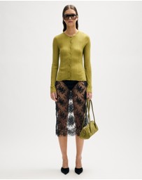 Minima Esenciales - Nori Merino Wool Cardigan