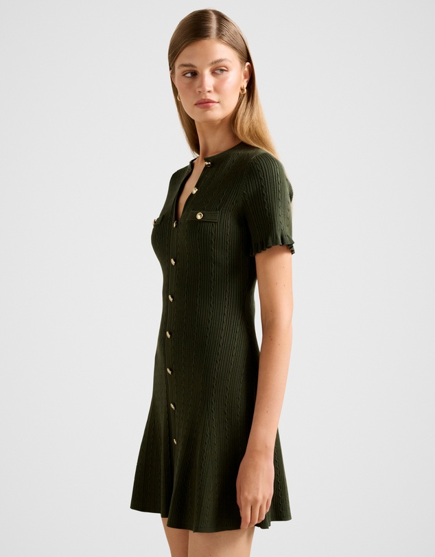 Forever New - Violetta Stitch Interest Mini Dress