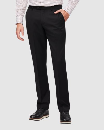 Wool Nailhead Suit Pant