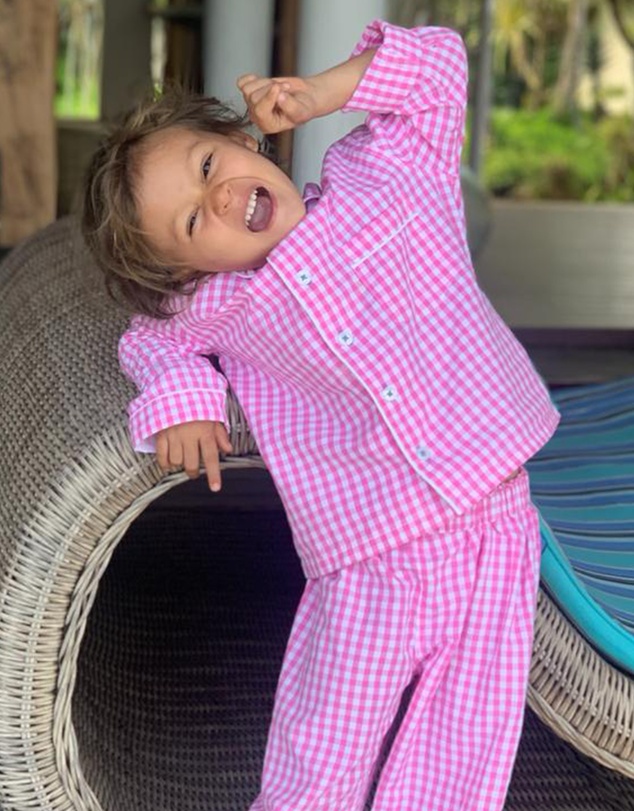 Sant And Abel - Kids Hepburn Gingham Pink PJ Set
